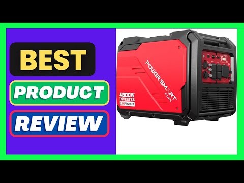 PowerSmart 4800-Watt Portable Inverter Generator with Electric