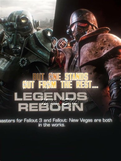 A Remaster Has Been Confirmed! | Fallout New Vegas Edit #shorts #fallout #nukaedits