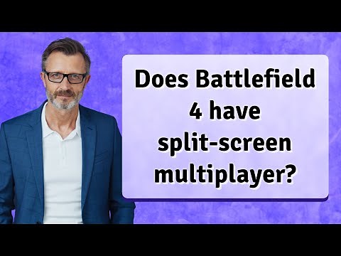 Does Battlefield 4 have split-screen multiplayer?