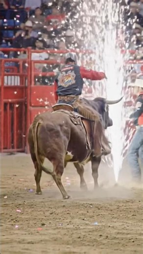 My First Ever Terrifying Rodeo Ride! 😱🐂 #shorts #rodeo