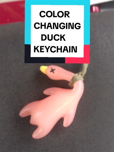 color changing duck design keychain #colorchanging #duck #duckdesign