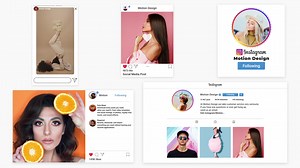 Apple Motion Template: Instagram Animated Posts SBV-339014876 - Storyblocks