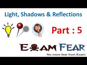 Physics Light Shadow & Reflection Part 5 (Light travel along straight line) Class 6 VI