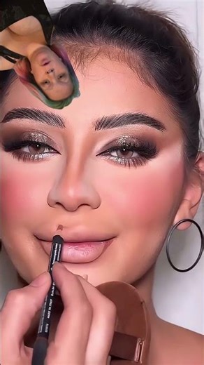 Best Smokey glam makeup look ✨#shorts #makeup #makeuptutorial #learningwithnk #viral