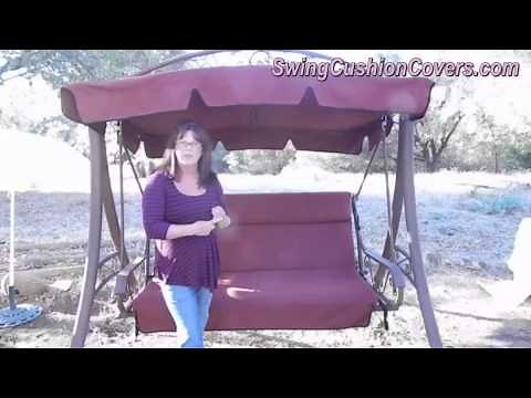 Costco Patio Swing Canopy and Cushion Replacement