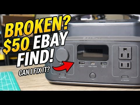 I Bought a "Broken" EcoFlow River 3 for $50 - Can I Fix It?