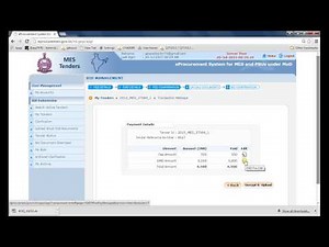 EPROCUREMENT TUTORIAL IN TAMIL #6 HOW TO UPLOAD TENDER DOCUMENTS IN EPROCUREMENT WEBSITE