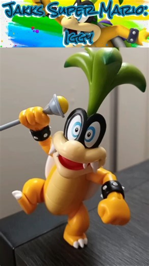 Jakks Super Mario: Iggy figure #supermario #nintendo #bowser #videogames