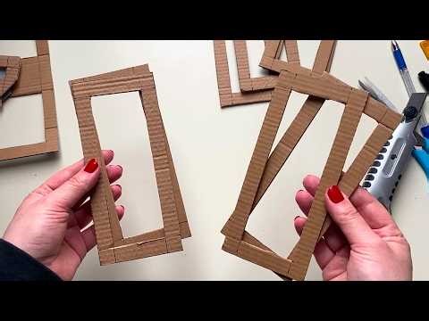 3 DIY Cardboard Box Ideas for Stylish Storage! 📦✨ Transform Junk into Treasures