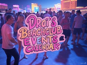 Drai’s Beachclub Events Calendar 🥂🪩