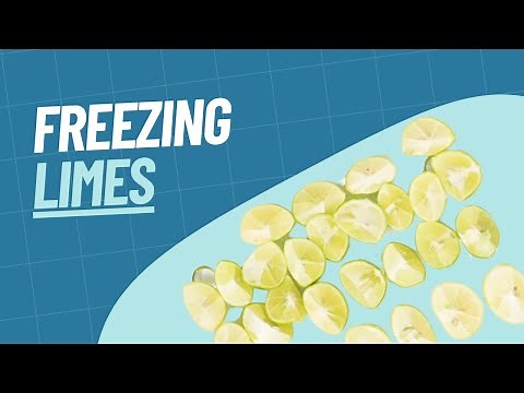 How To Freeze Limes | Our Method for Freezing Limes