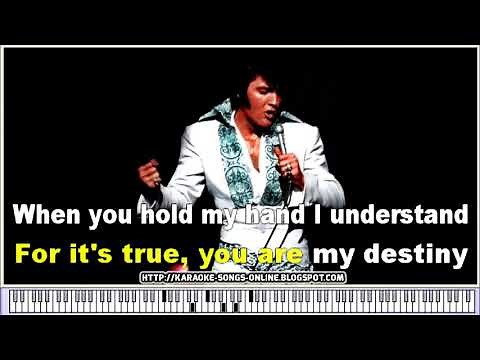 Elvis Presley - Only you - Karaoke Song with Lyrics.