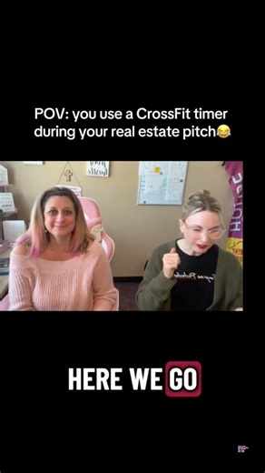 You use a CrossFit timer during a real estate pitch 😂 #lafayetteindiana #indianarealtor #openhouse