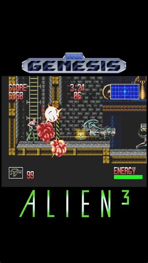 Playing Alien³ (Sega Genesis) #retrogaming #retrogames #alien #sega #segagenesis #like #subscribe