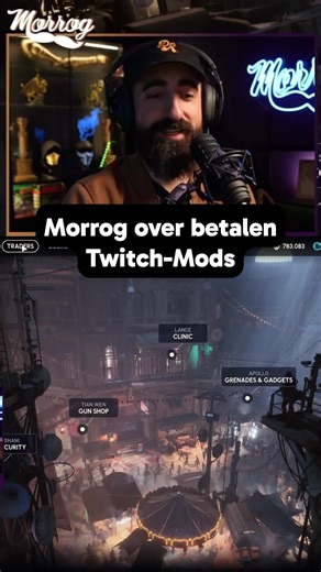 Morrog onthult zijn mod betalingen op Twitch