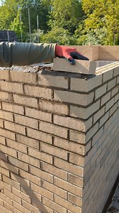 brick corner with the level #construction #reels #kpk_6dyYS-LzCiw | Toolboxtricks