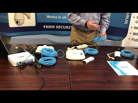 Rostech wireless IP camera system setup (Full Video)