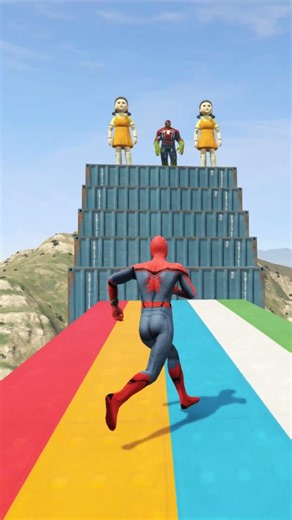 Spiderman Chaos in GTA 5 😂 | Euphoria Physics Funny EP