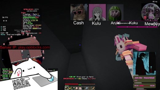 Minecraft prison OPBLOCKS