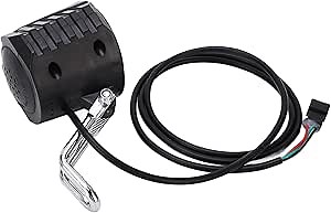 Electric Scooter Front Light, 2 in 1 Electric Horn Headlight 10 Inch 12-72V Universal Fit for Commuters Night Riders Cycling Enthusiasts