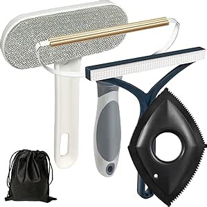 Pet Hair Remover for Couch, Cat Dog Hair Remover Brush for Car Carpet, Reusable Pet Fur Remover, Lint Brushes Pet Hair Scraper Tool for Furniture, Clothes