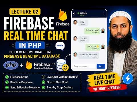 Students Chat System in PHP & MySQL | Lecture 02 | Friend Request + Firebase Real Time Chat