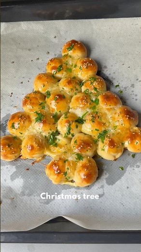 PIZZA CHRISTMAS TREE 🍕🎄 #easyrecipes #christmasrecipes