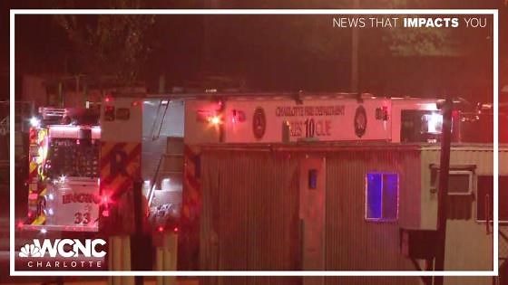 Investigation underway after fire at west Charlotte diesel services building