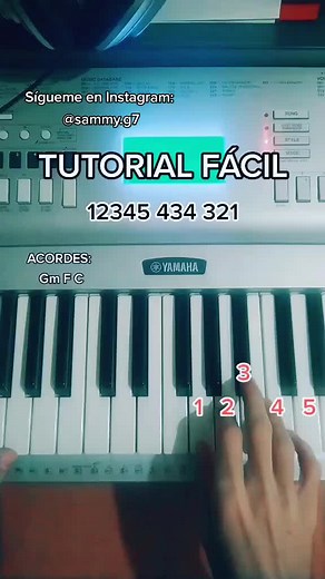 Easy Christian Song Piano Tutorial with Chords and Numbers