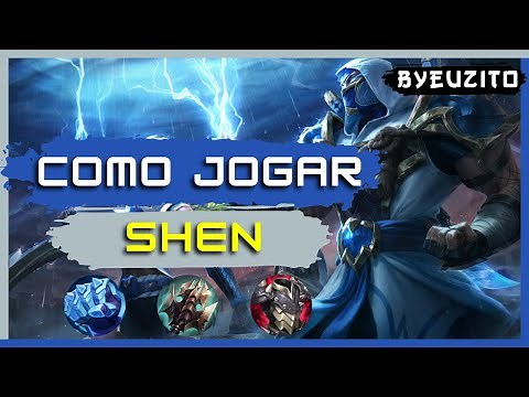 COMO JOGAR DE SHEN TOP [DEFINITIVO] | [SALVANDO O TIME INTEIRO] | League of Legends
