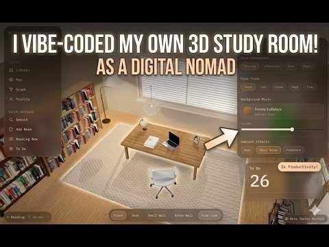 As a Digital Nomad, I built my dream 3D Library using AI (Vibe-Coding)