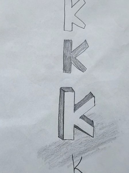 Step-by-Step K Drawing Tutorial for Beginners