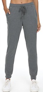 Women's Joggers Pants Active Sweatpants Cotton Tapered Workout Yoga Lounge Track Pants with Pockets,Dark Grey 3XL