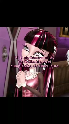 Cumpleaños de Draculaura: 14 de febrero es su día