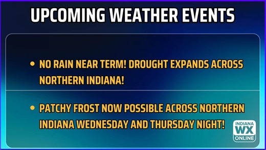Good morning! Here is your daily forecast! It will feel like fall today! Highs will range from the 50s across far Northern Indiana to the low 70s across Southern Indiana. Skies will be clear with abundant sunshine today. Tonight will be chilly with lows in the 30s across Northern Indiana and 40s across central and southern Indiana. Patchy frost is possible across Northern Indiana. | Indiana Weather Online