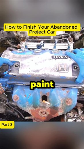 Reviving Your Abandoned Project Car: Painting & Security Tips