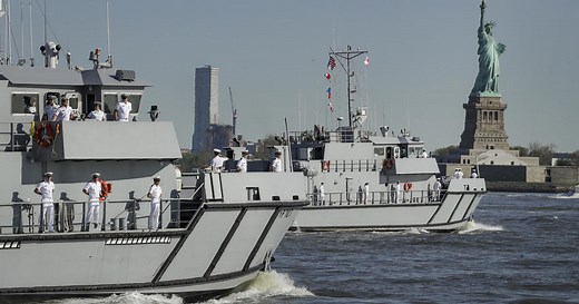 Fleet Week 2023: Parade of Ships rolls into New York Harbor