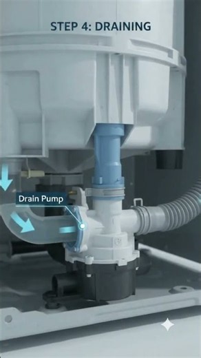 How a Washing Machine Works (3D Animation) 🫧 #automobile #automotivetools #minutemechanics
