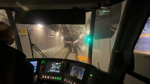 TTC Line 5 Eglinton Crosstown LRT opening day! 🥳 Here’s a couple of minutes I recorded of my Line 5 first day ride, from Laird Station heading east. The line pops to the surface just west of Leslie. #ttc #crosstown #Line5 #LRT #jeremyhopkin | Jeremy Hopkin