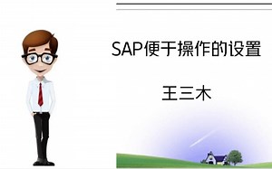 SAP便于操作的设置_一些简单有效的设置