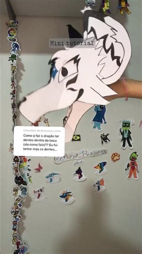 Mini tutorial //dragon puppet//