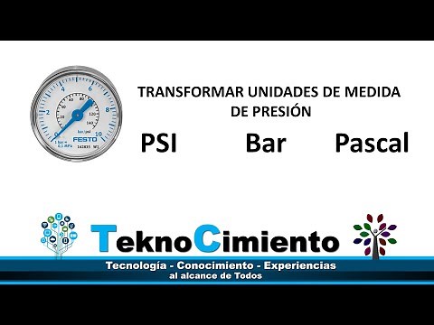Changing Pressure Measurement Units