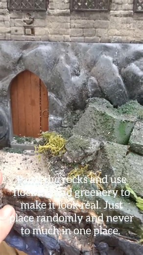 DIY Harry Potter Diorama Rocks Tutorial