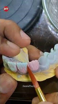 How to Porcelain ceramic| ceramic layering| ceramic build up video| anterior| posterior| denta video