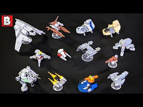 LEGO Clone Wars Micro Models! AT-AP, Soulless One, Naboo N-1 and MORE!
