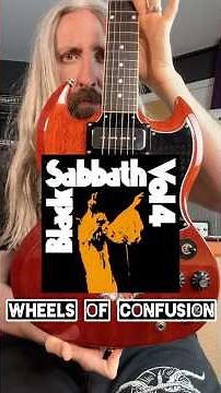 Black Sabbath - Wheels of Confusion ✝️🦇✌🏻Gibson Iommi Monkey SG Special (C#-Std) + Walpurgis Vol2