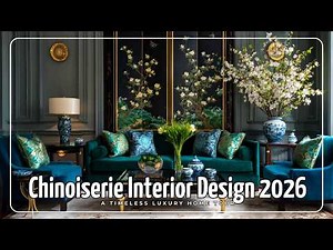 Chinoiserie Interior Design 2026: A Timeless Luxury Home Tour