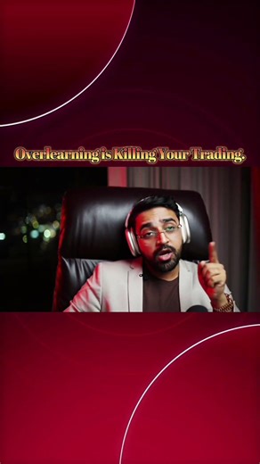 Overlearning is silently destroying your trading edge. The more you consume, the less you execute.