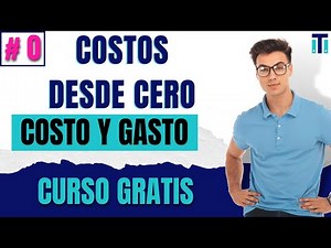 ✅ Curso de contabilidad de COSTOS para PRINCIPIANTES | Aprender costos desde cero * VÍDEO 0*