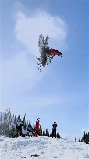 Fail - Success 👊 Borrowing a buddies sled after bending the A arms on my race sled a few years ago!